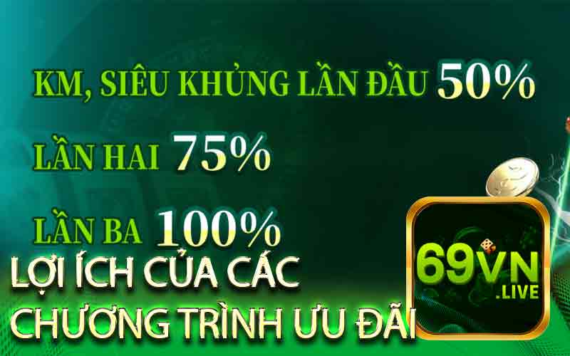 Lợi Ích Của Các
Chương Trình Khuyến Mãi 69VN