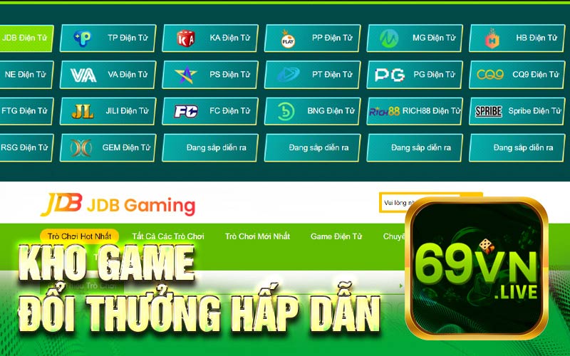 Kho game đổi thưởng hấp dẫn